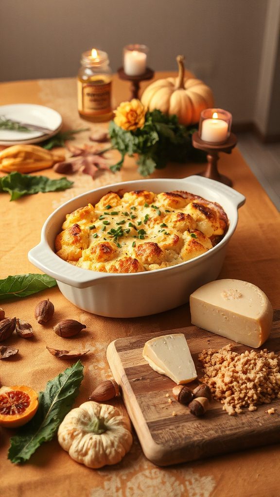 cheesy cauliflower gratin recipe