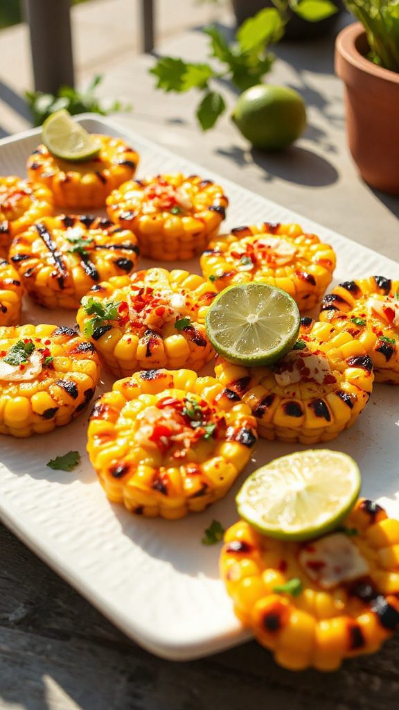 chili lime grilled corn chili lime grilled corn