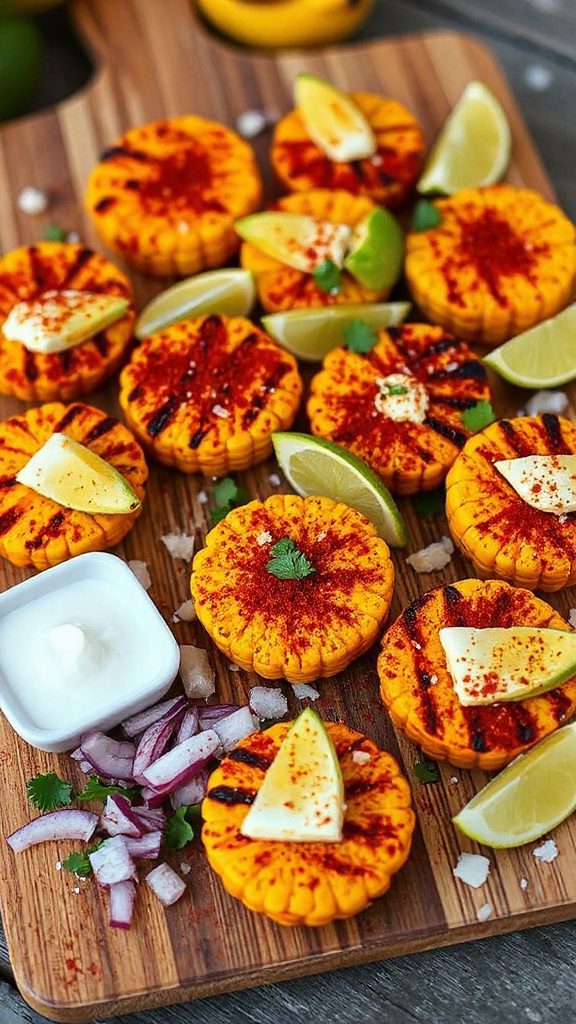 chili lime grilled corn enhancements chili lime grilled corn enhancements