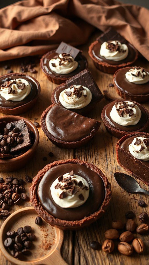 chocolate coffee pudding pie