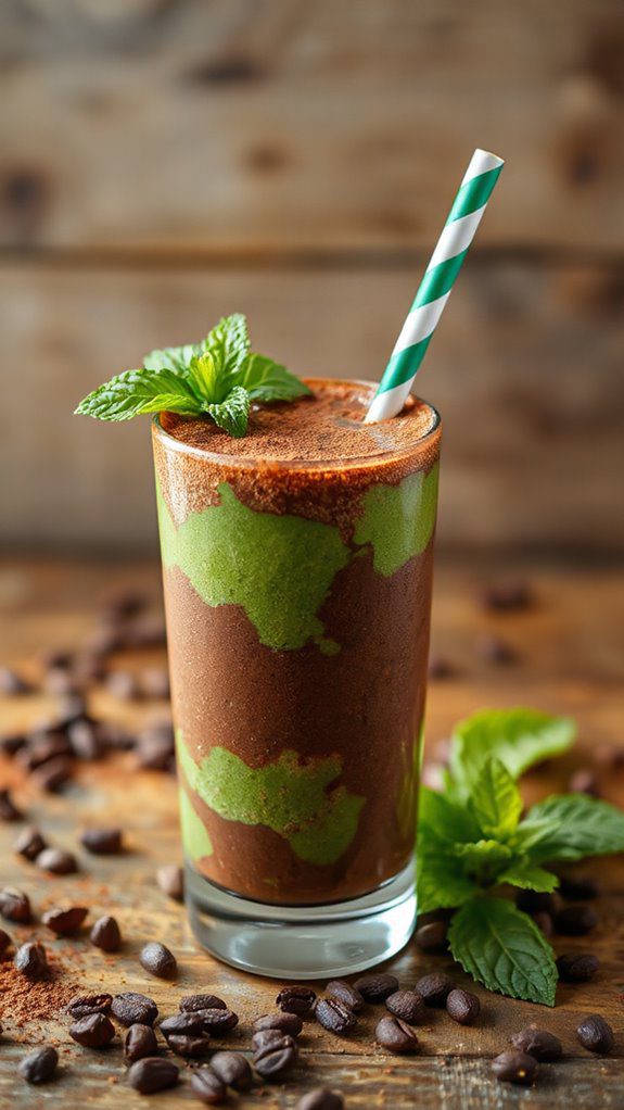 chocolate spinach smoothie recipe