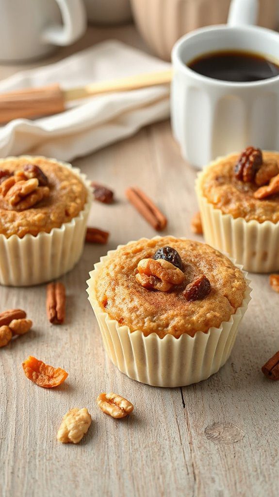 cinnamon raisin carrot oatmeal cups cinnamon raisin carrot oatmeal cups