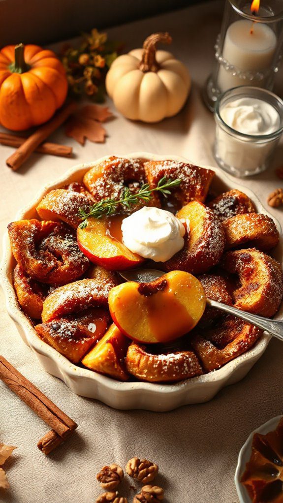 cinnamon roll french toast