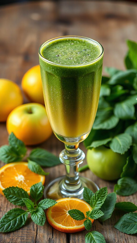 citrus green smoothie recipe