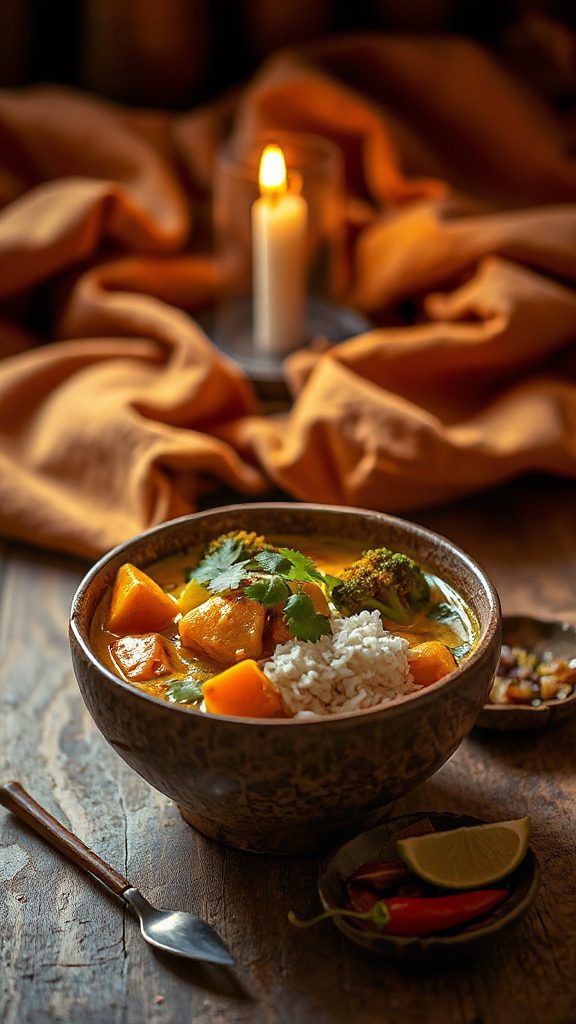 coconut milk vegetable curry