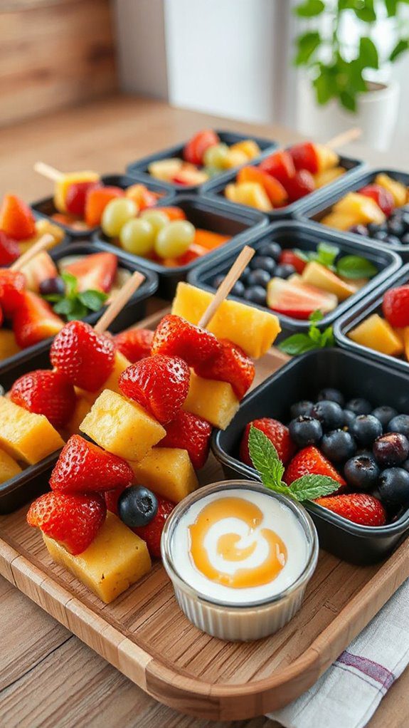 colorful fruit kabobs recipe