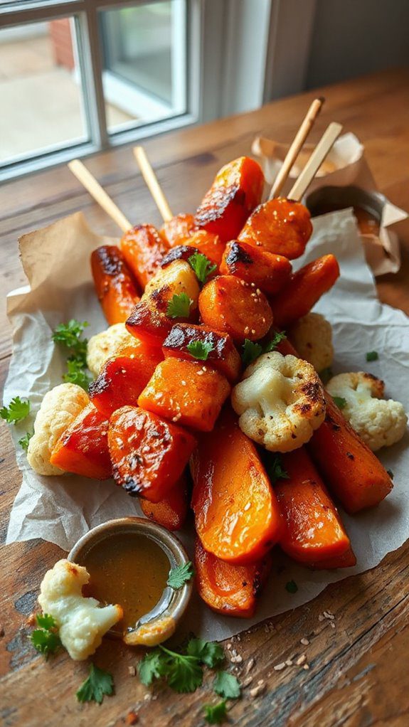 colorful sweet and spicy