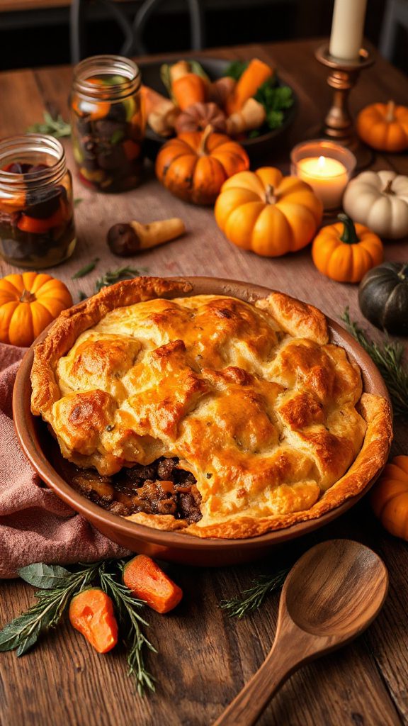 comforting beef sweet potato pie