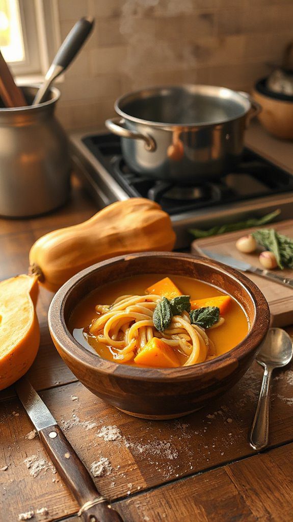 comforting butternut squash soup comforting butternut squash soup