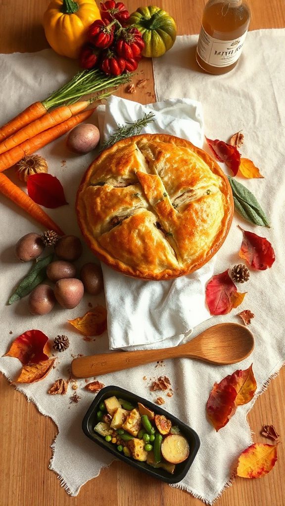 comforting chicken pot pie comforting chicken pot pie