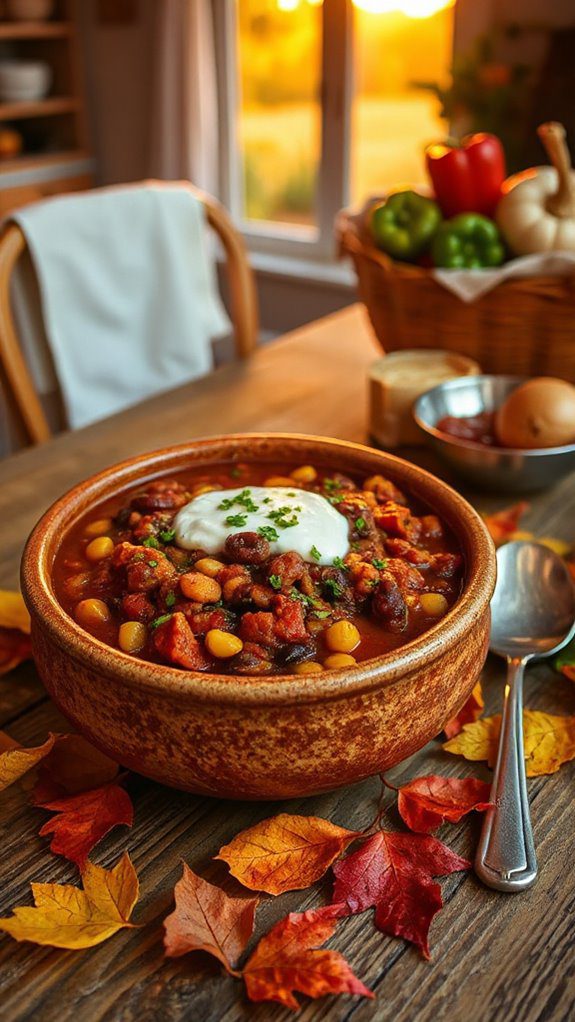 comforting chili with beans comforting chili with beans