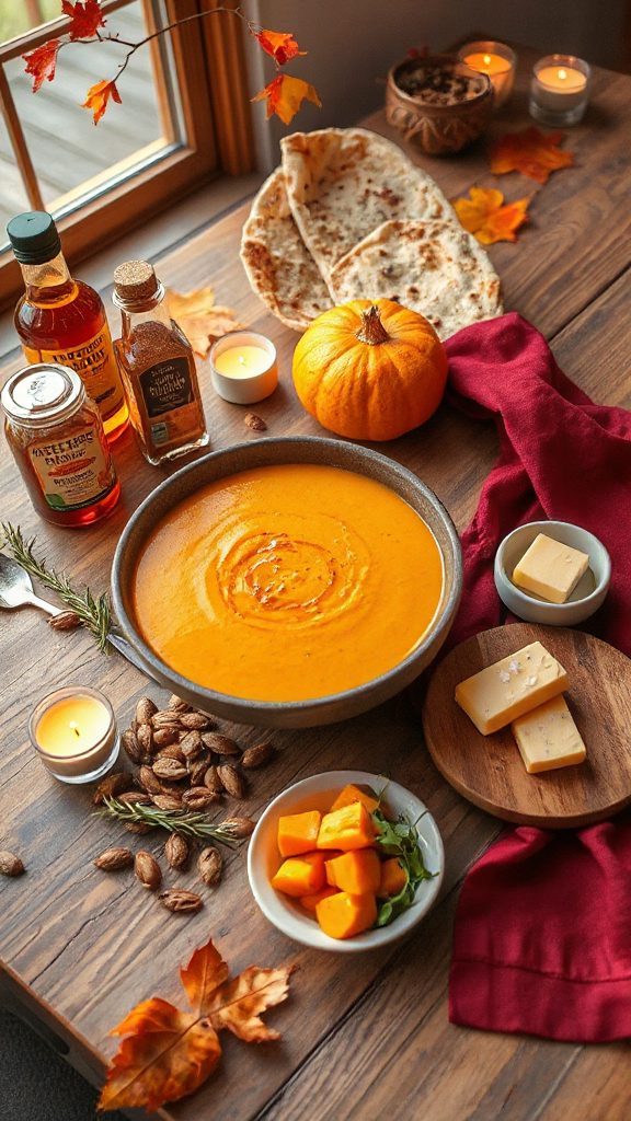 comforting creamy squash soup