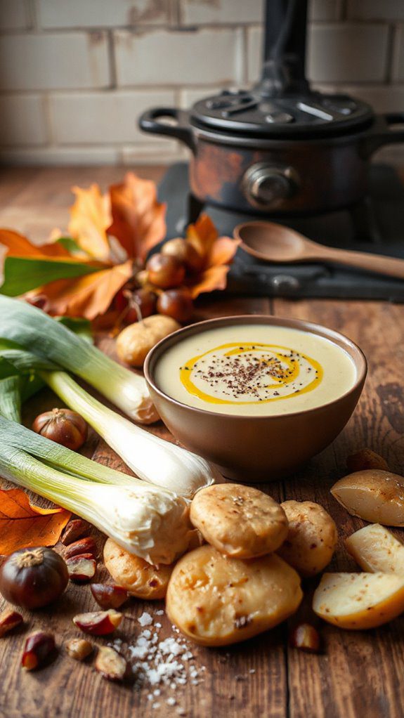 comforting creamy vegetable soup