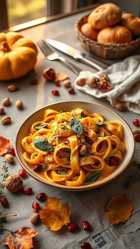 comforting fall pasta dish