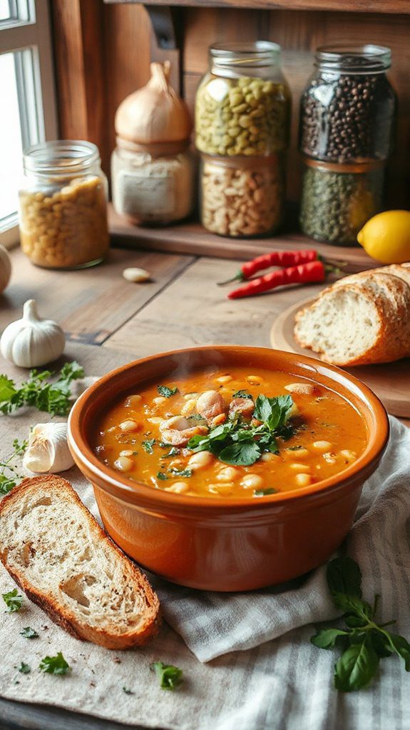 comforting flavorful bean soup comforting flavorful bean soup