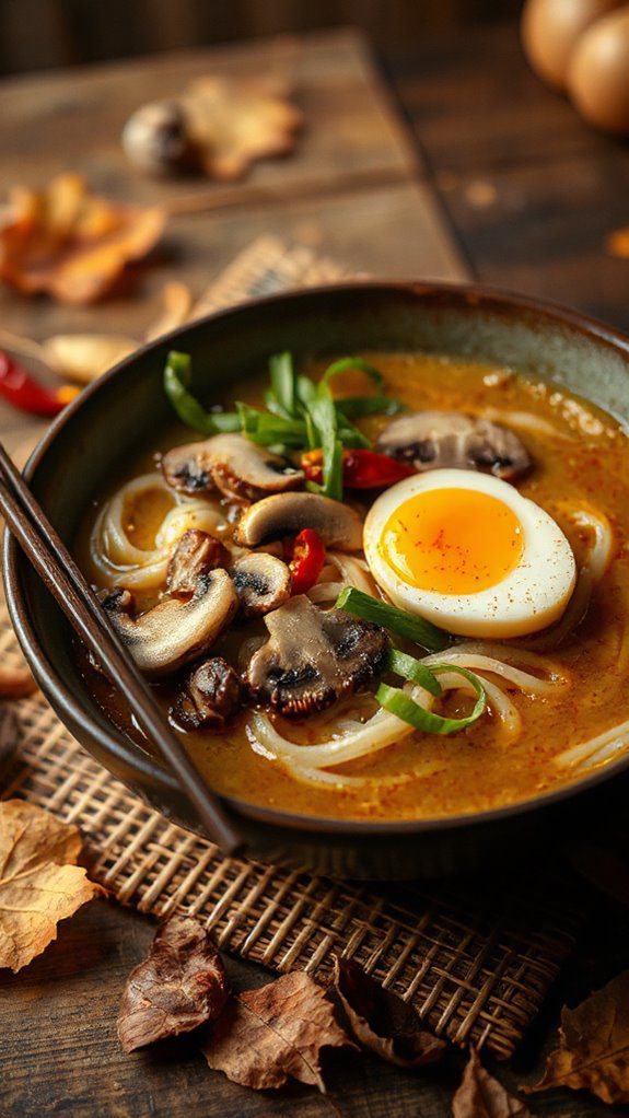 comforting miso mushroom ramen comforting miso mushroom ramen