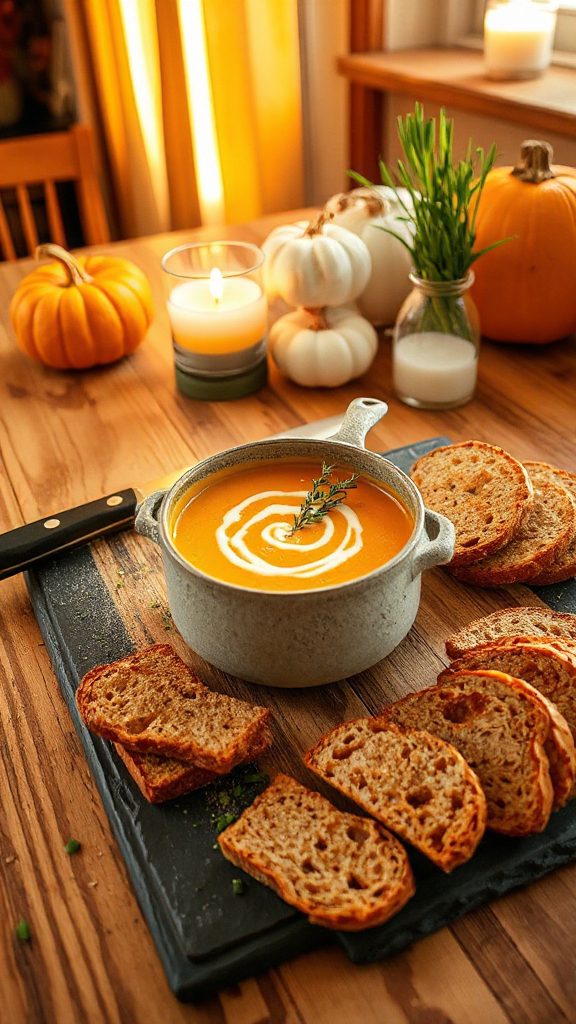 comforting pumpkin spice soup comforting pumpkin spice soup