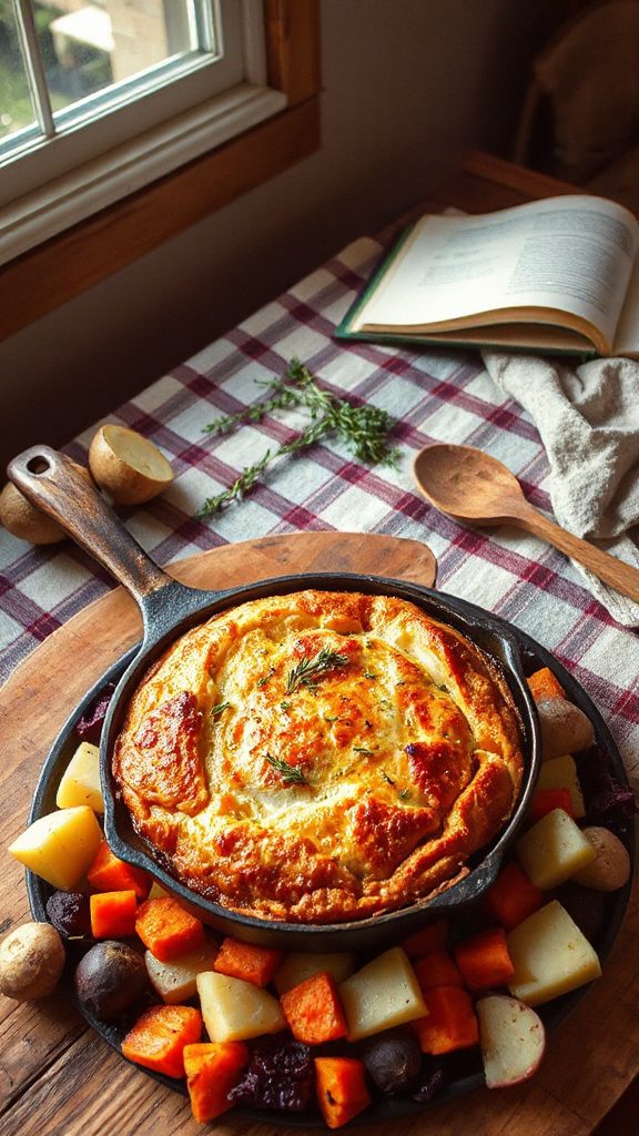 comforting root vegetable casserole