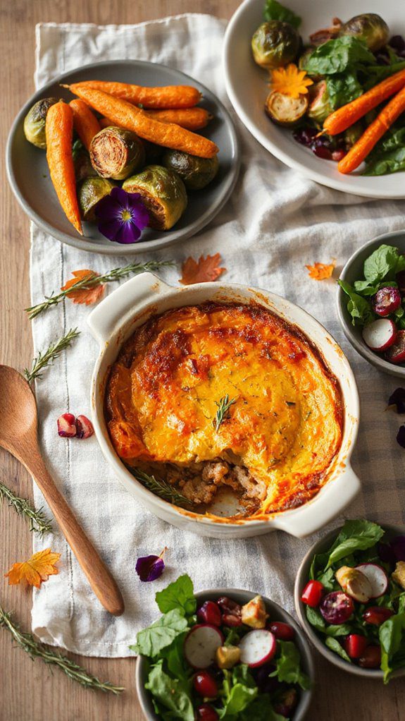 comforting turkey sweet potato dish