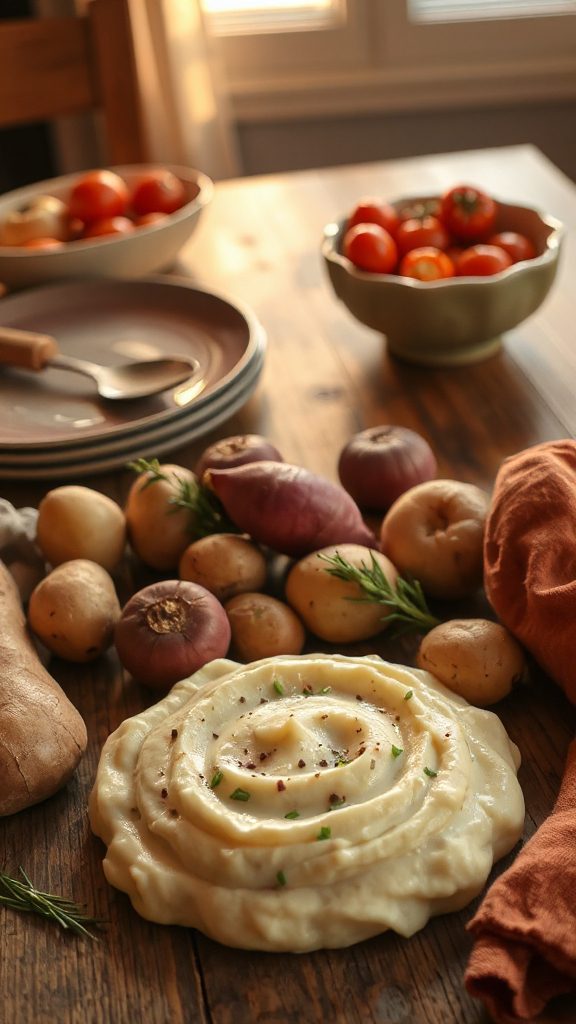 comforting turnip potato mash