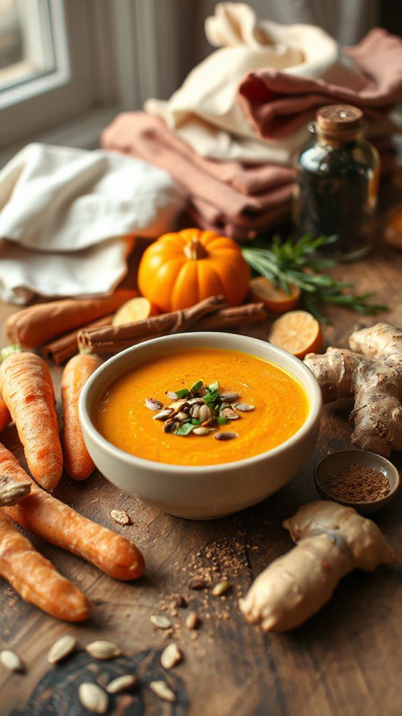 comforting vegan carrot soup comforting vegan carrot soup