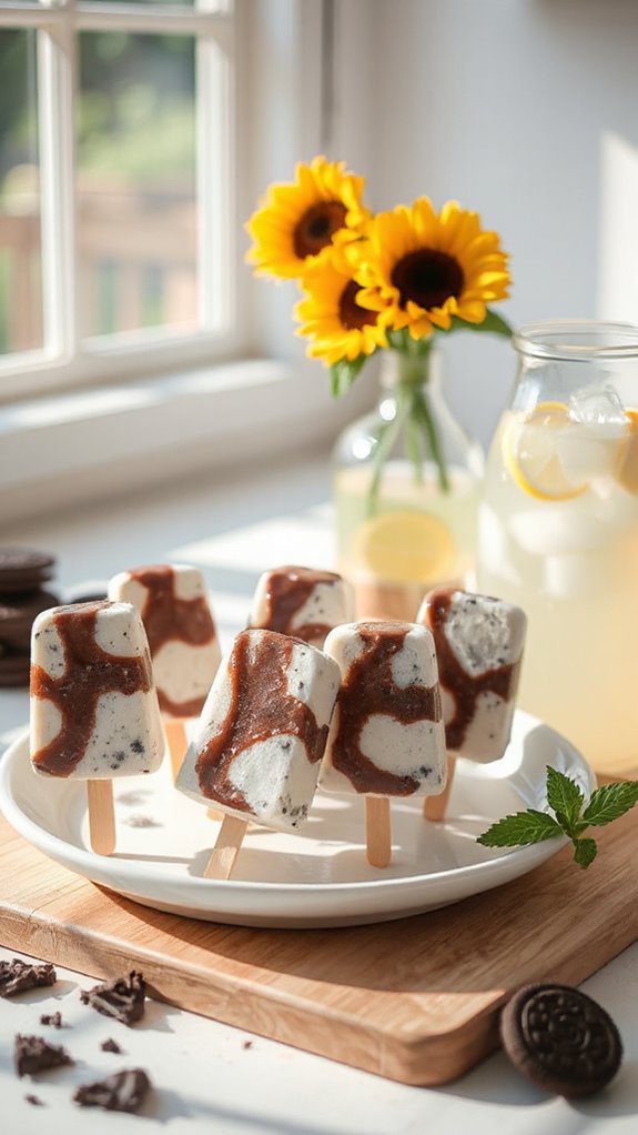cookies and cream popsicles recipe
