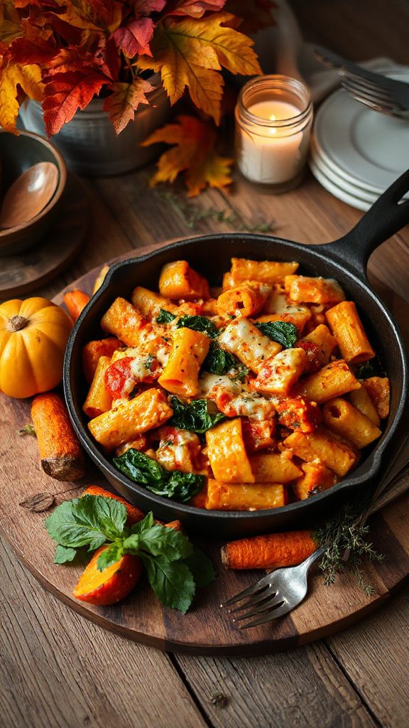 cozy baked ziti dish