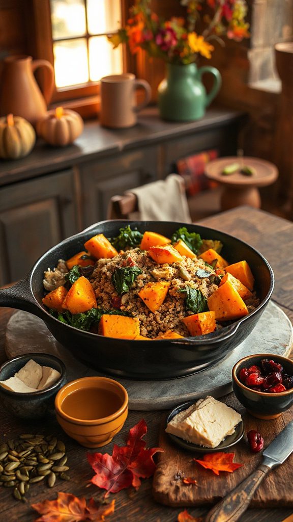 cozy vegetable quinoa medley cozy vegetable quinoa medley