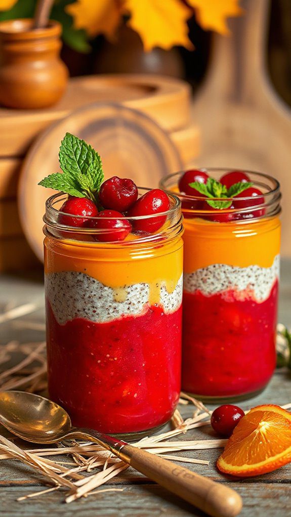 cranberry orange chia pudding cranberry orange chia pudding