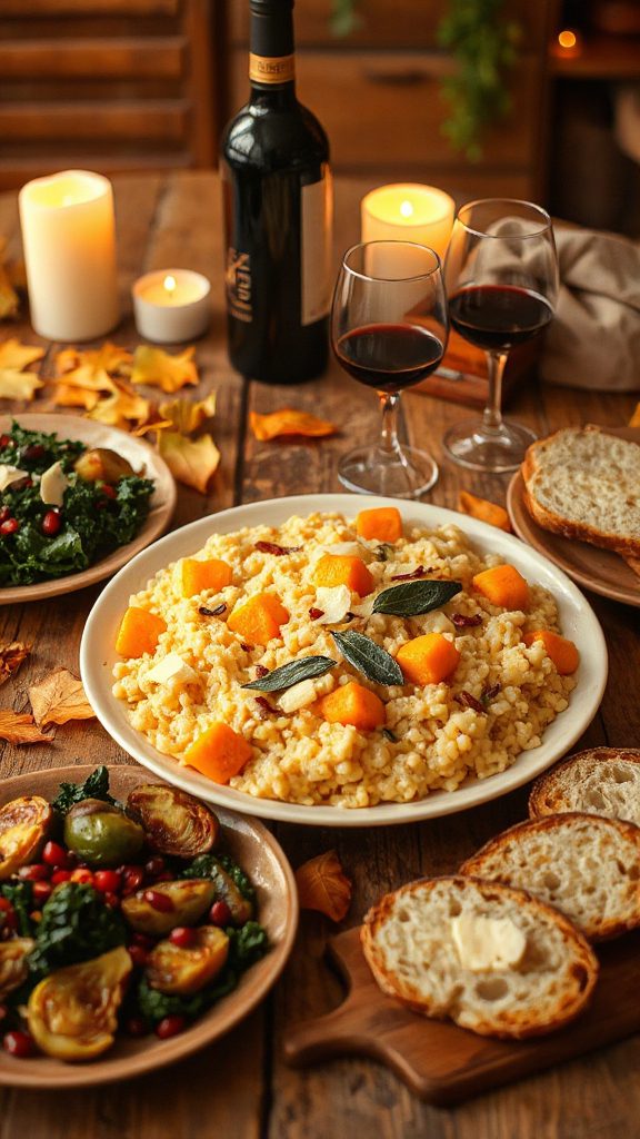 creamy autumn squash risotto creamy autumn squash risotto