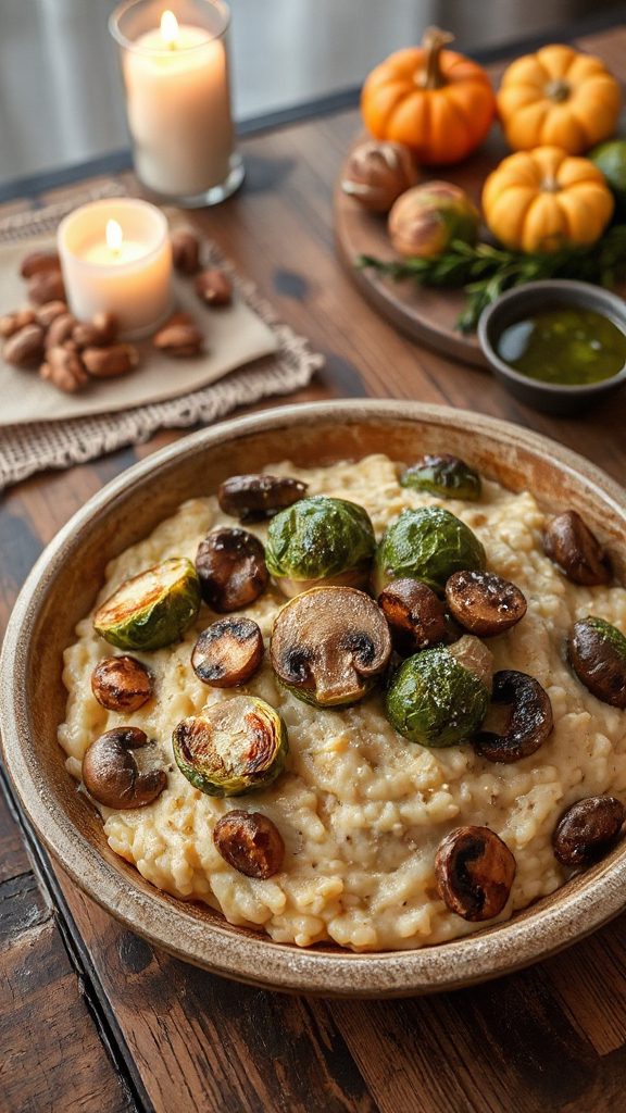 creamy brussels sprouts risotto creamy brussels sprouts risotto