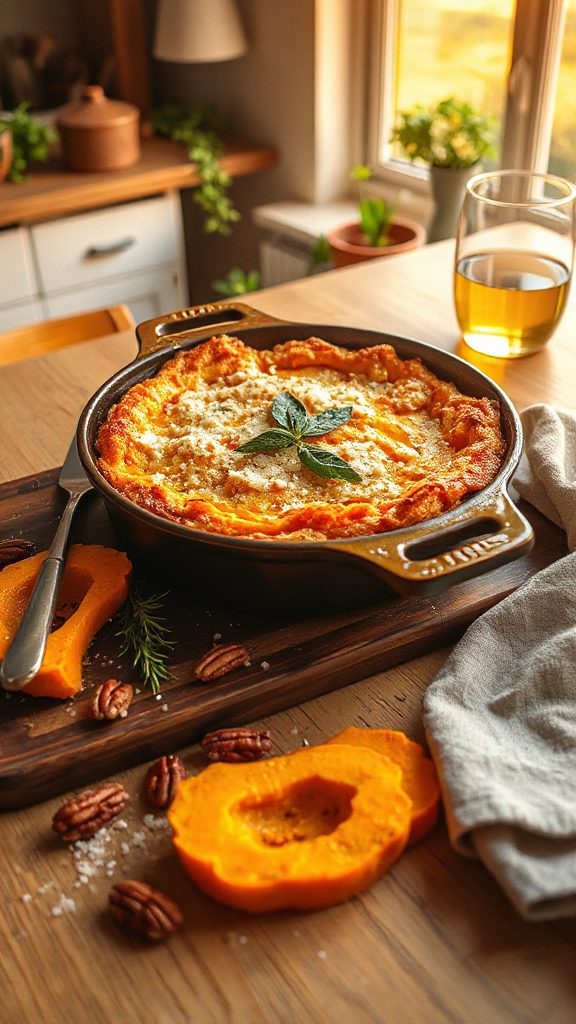 creamy butternut squash casserole creamy butternut squash casserole