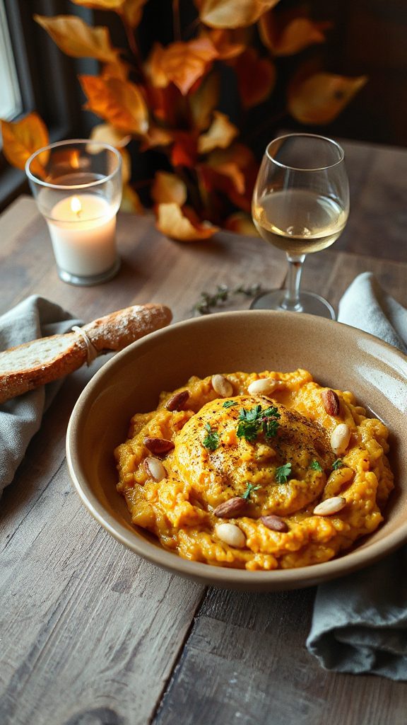 creamy butternut squash risotto