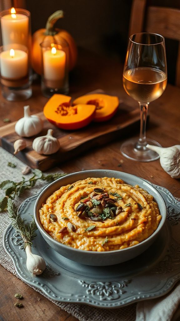 creamy butternut squash risotto