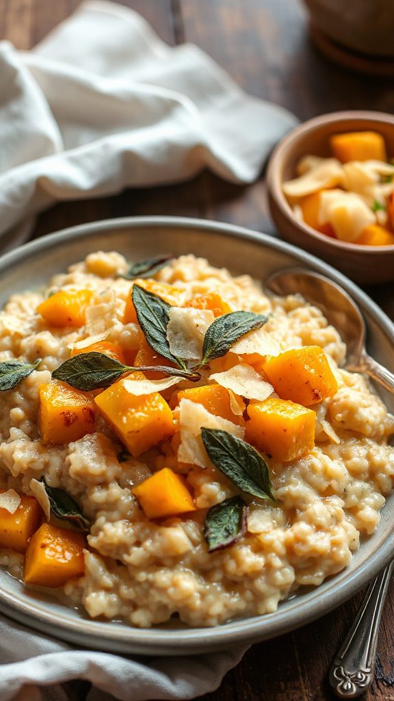 creamy butternut squash risotto creamy butternut squash risotto