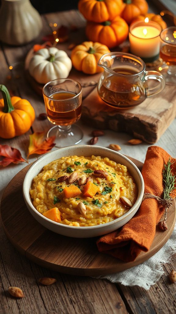 creamy butternut squash risotto
