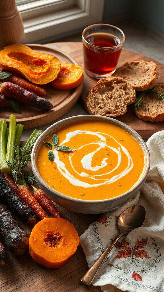 creamy butternut squash soup
