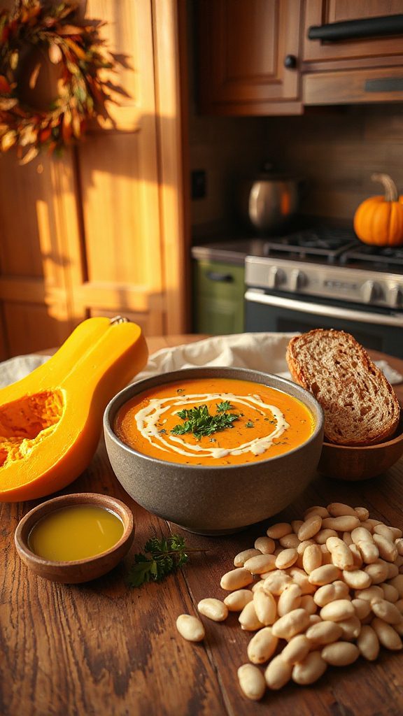 creamy butternut squash soup