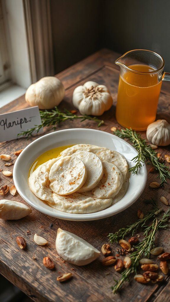 creamy garlic mashed turnips