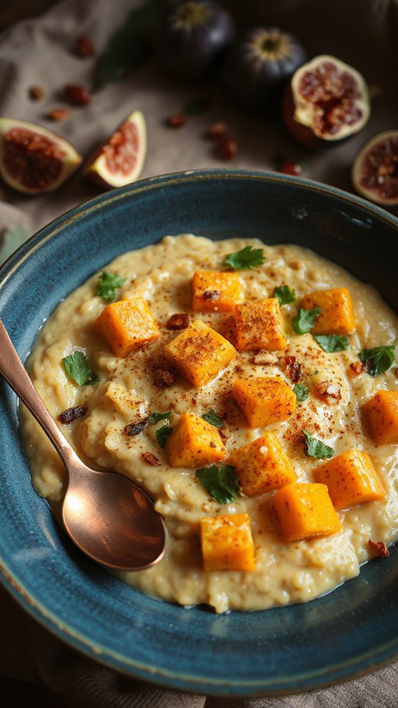 creamy indian spiced risotto