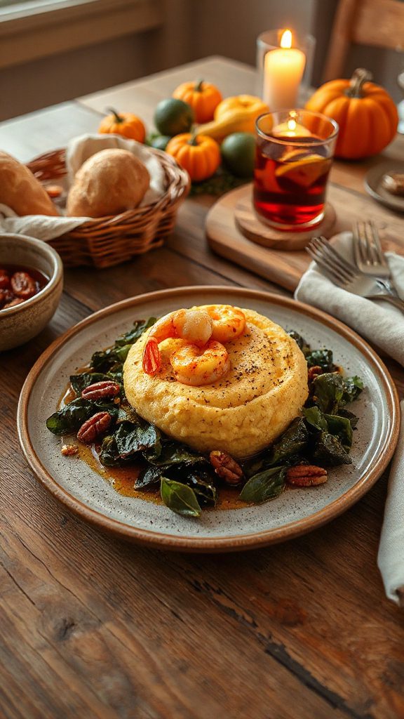 creamy polenta with shrimp creamy polenta with shrimp