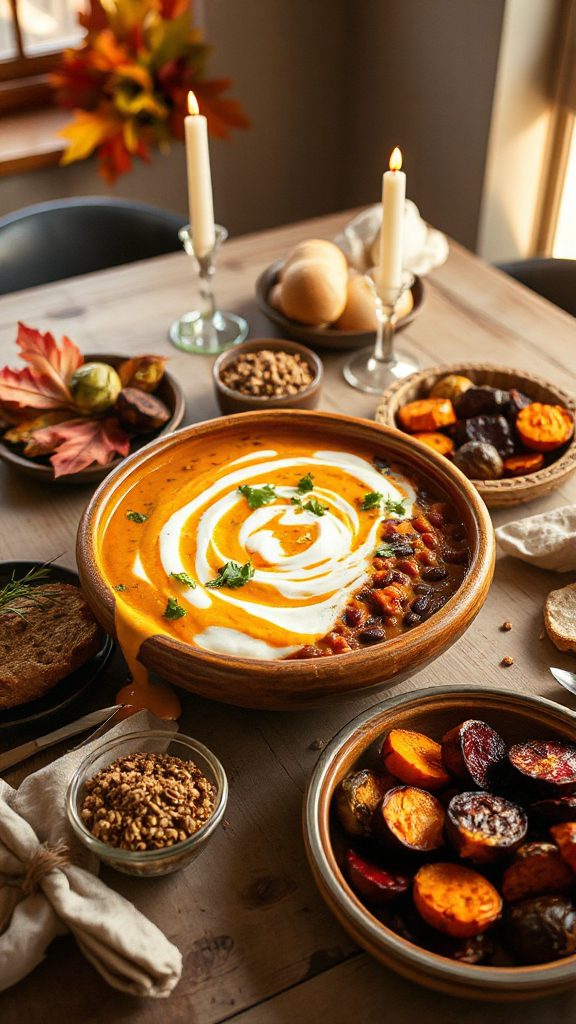 creamy pumpkin black bean chili creamy pumpkin black bean chili