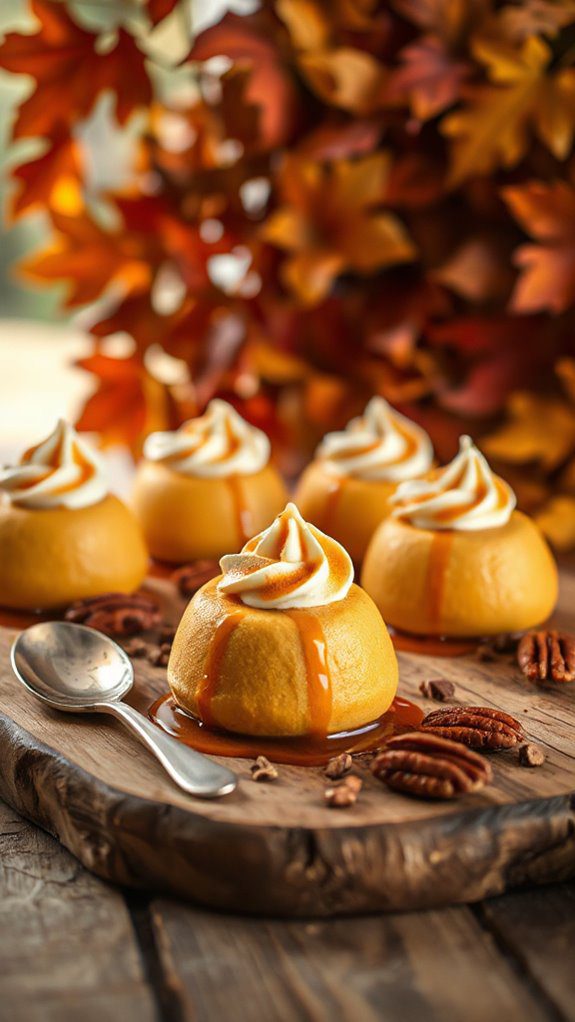 creamy pumpkin cheesecake dessert