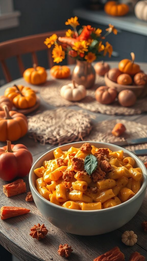 creamy pumpkin macaroni cheese creamy pumpkin macaroni cheese