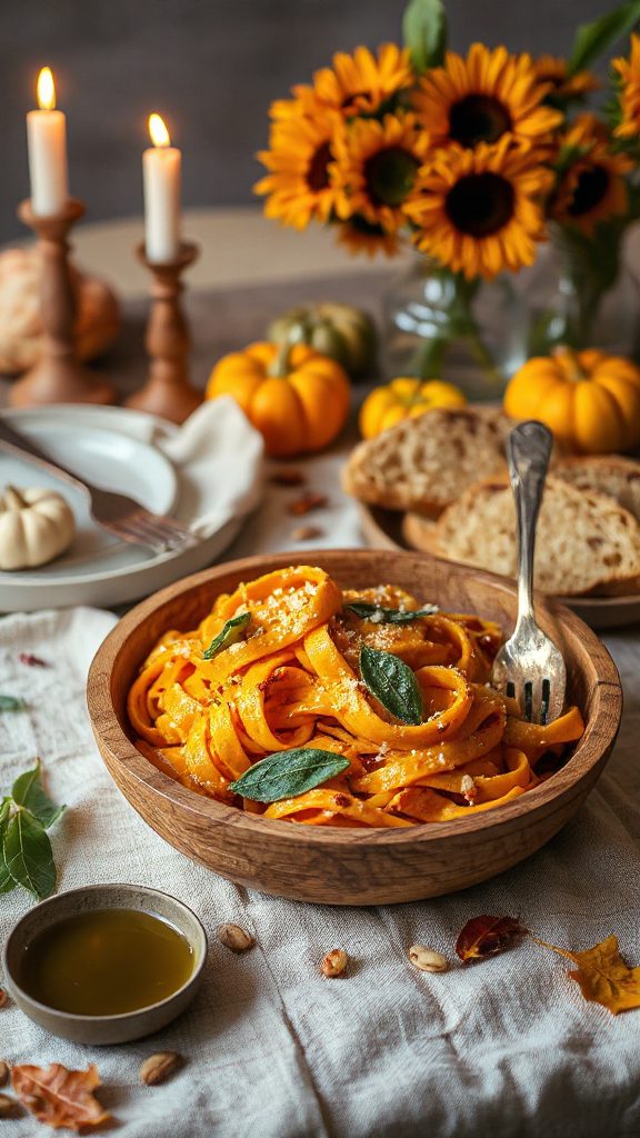 creamy pumpkin pasta recipe