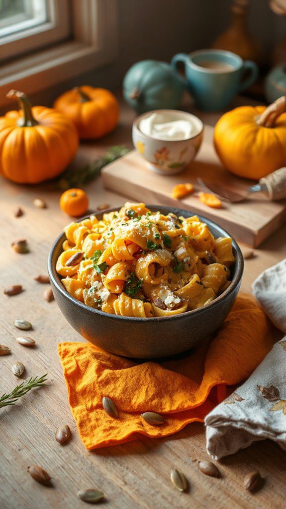 creamy pumpkin pasta recipe creamy pumpkin pasta recipe