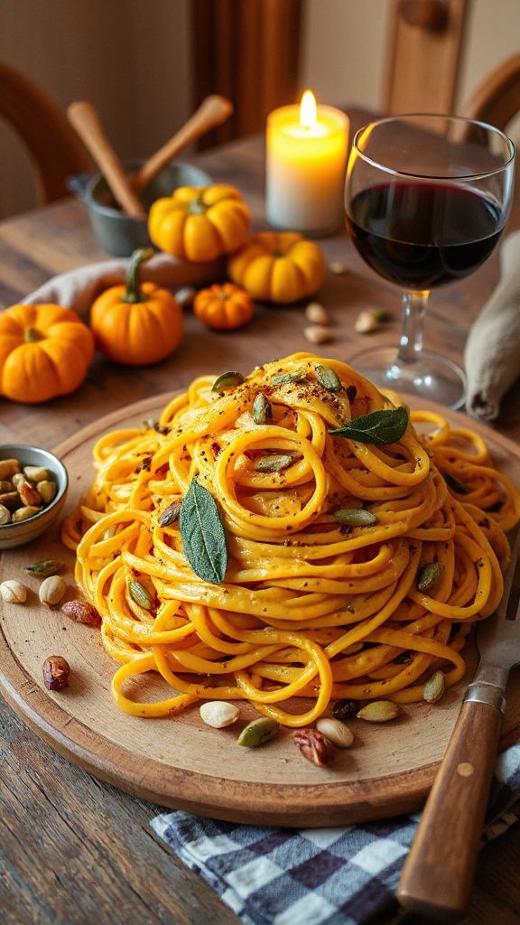 creamy pumpkin pasta recipe