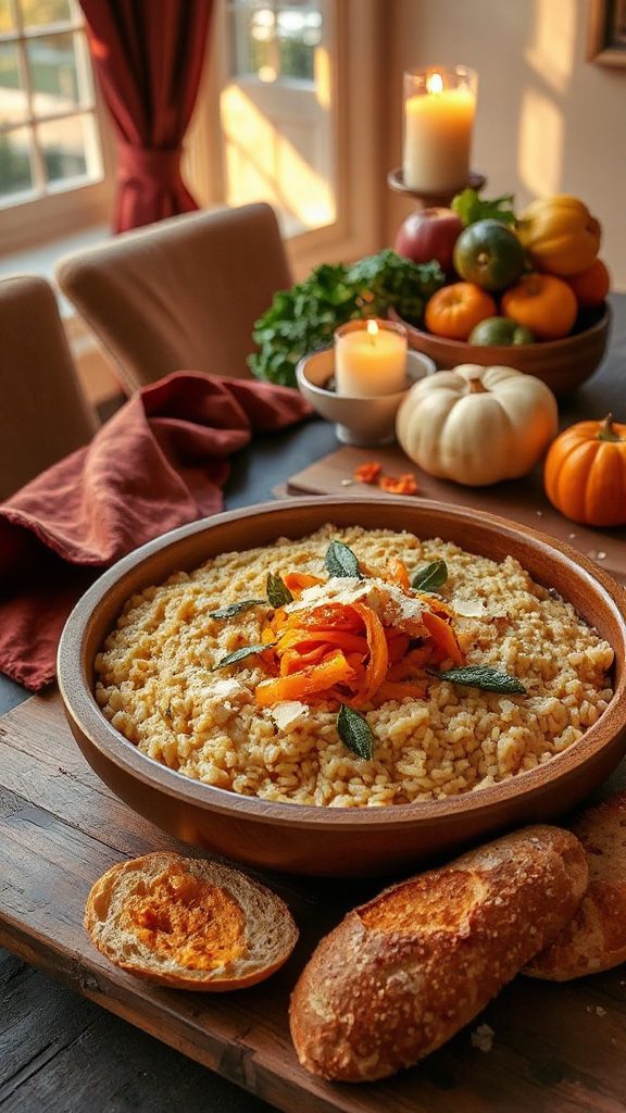 creamy pumpkin risotto recipe