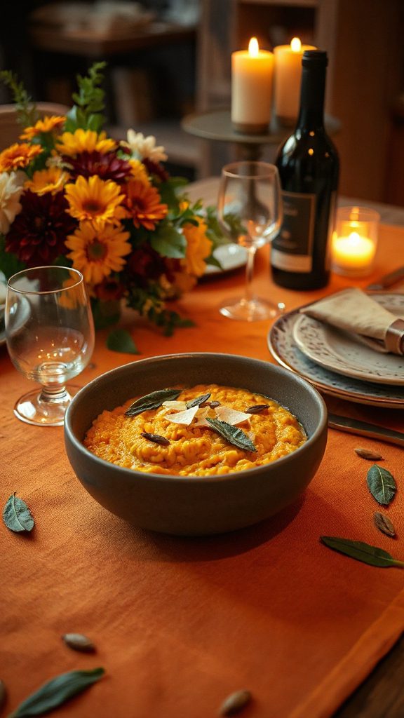 creamy pumpkin risotto recipe