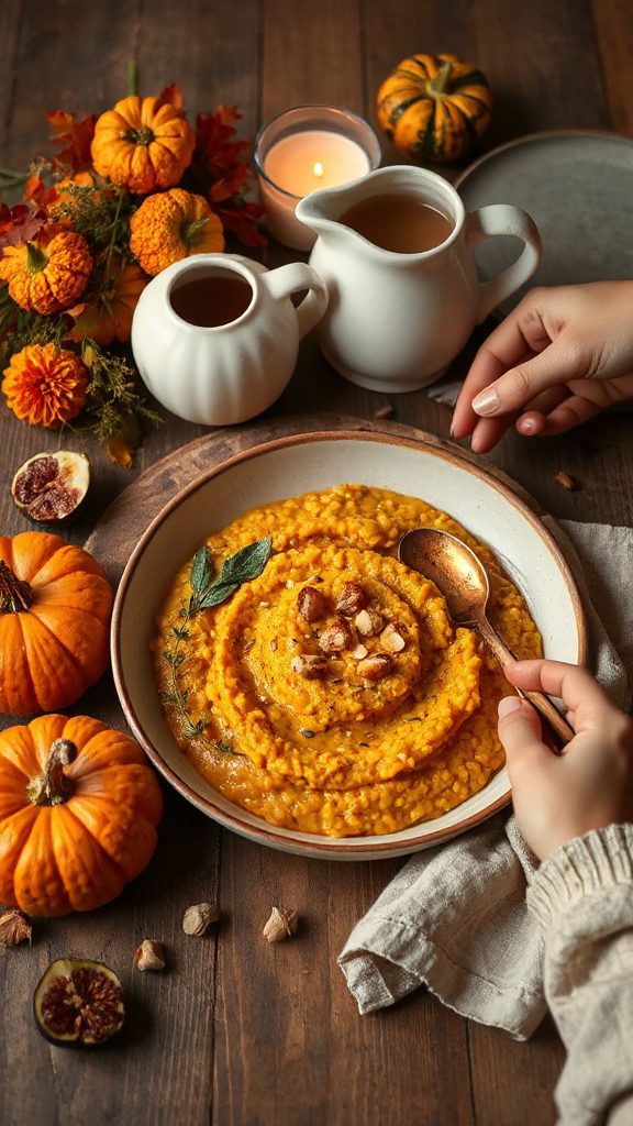 creamy pumpkin risotto recipe